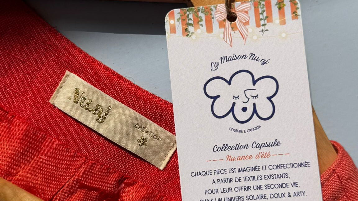 Veston brodé « Corail »