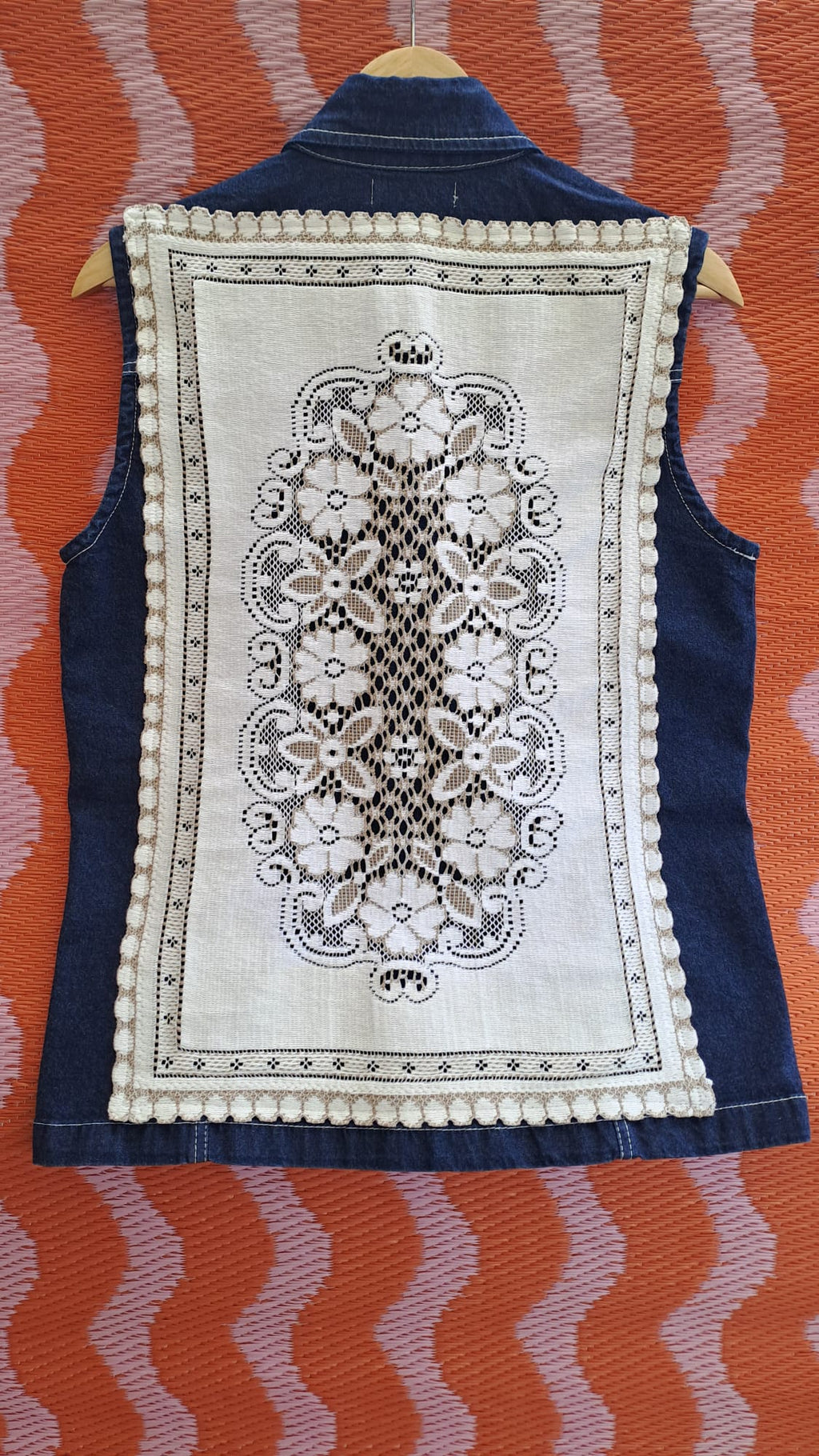 Veste & broderies Vintage « Summer Time »