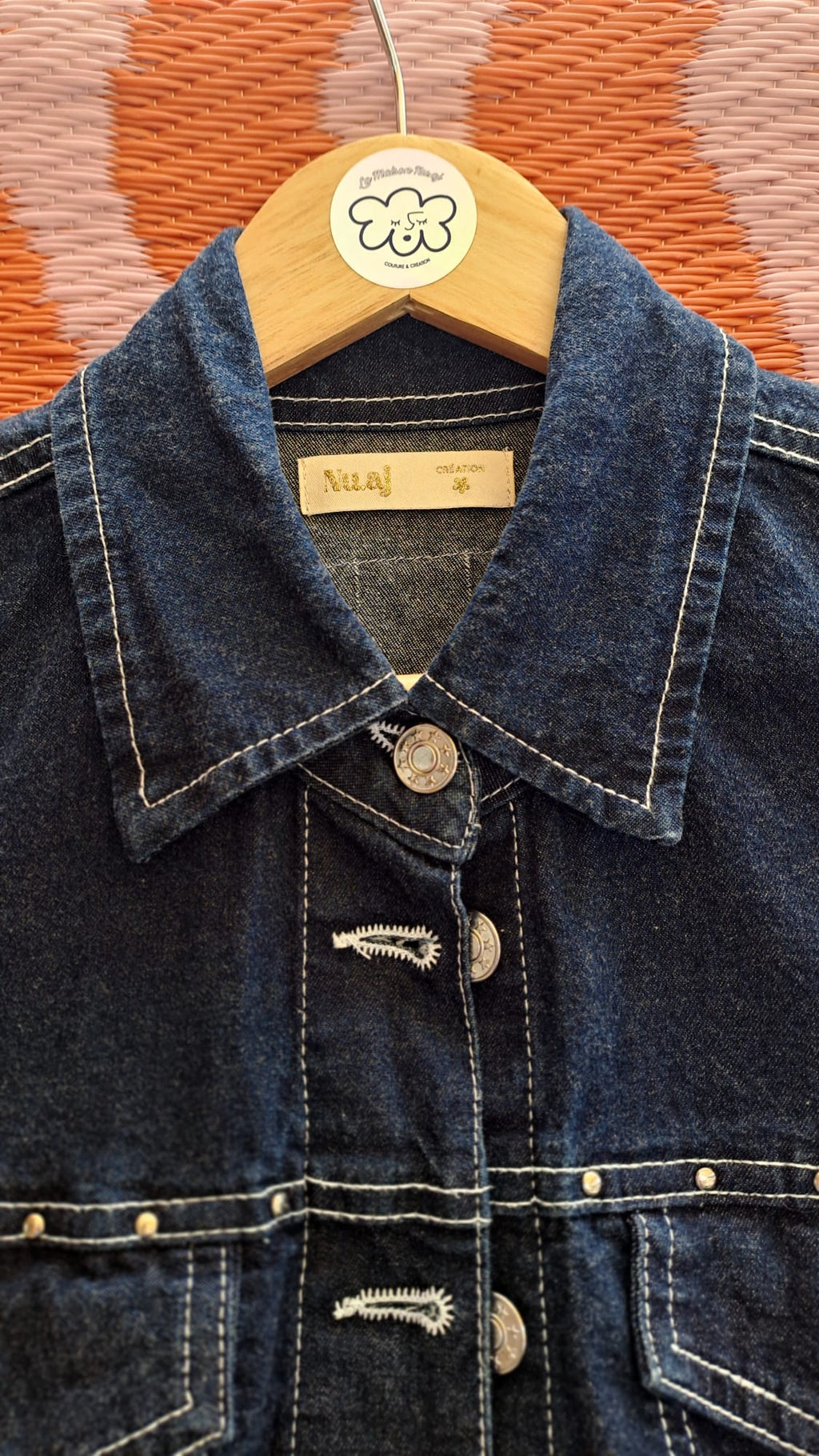 Veste & broderies Vintage « Summer Time »