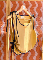 Top en Lurex jaune « Tessa »