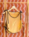 Top en Lurex jaune « Tessa »