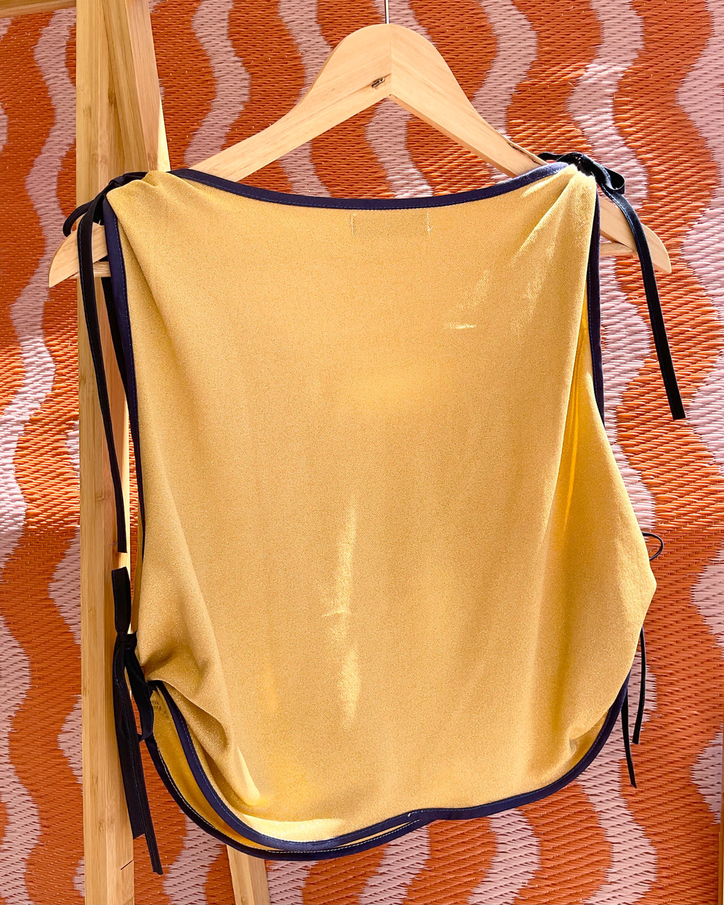 Top en Lurex jaune « Tessa »