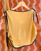 Top en Lurex jaune « Tessa »