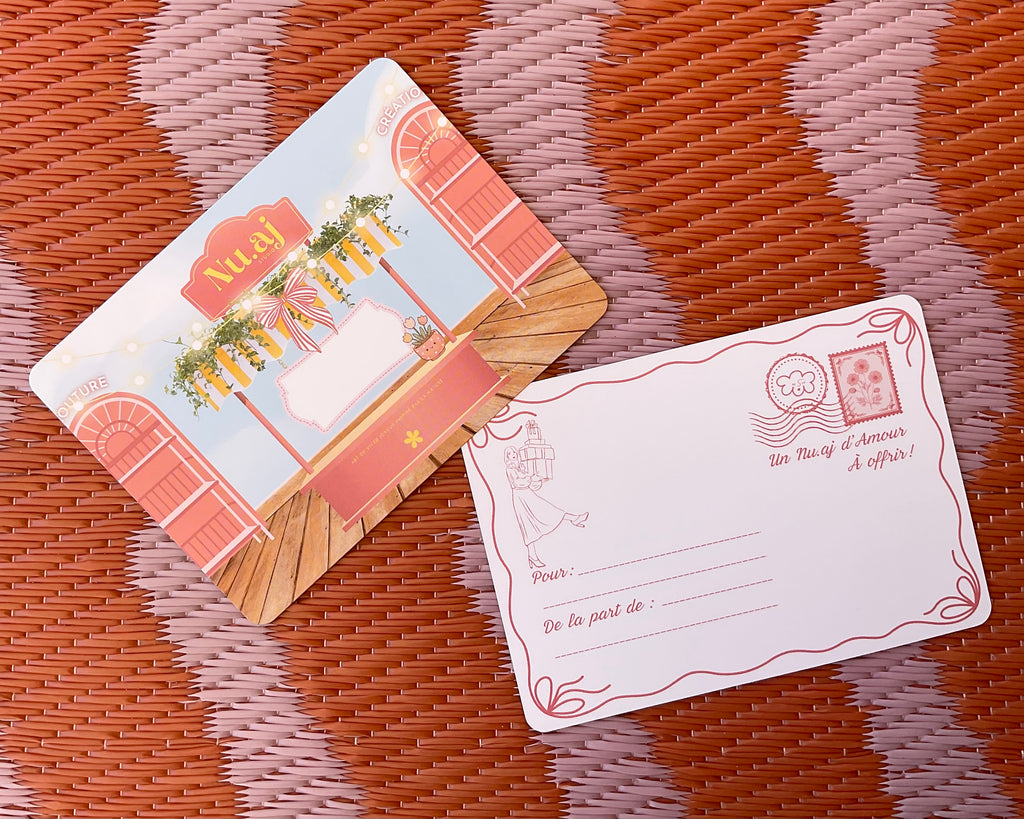 Carte cadeau « Un Nu.aj d’Amour »