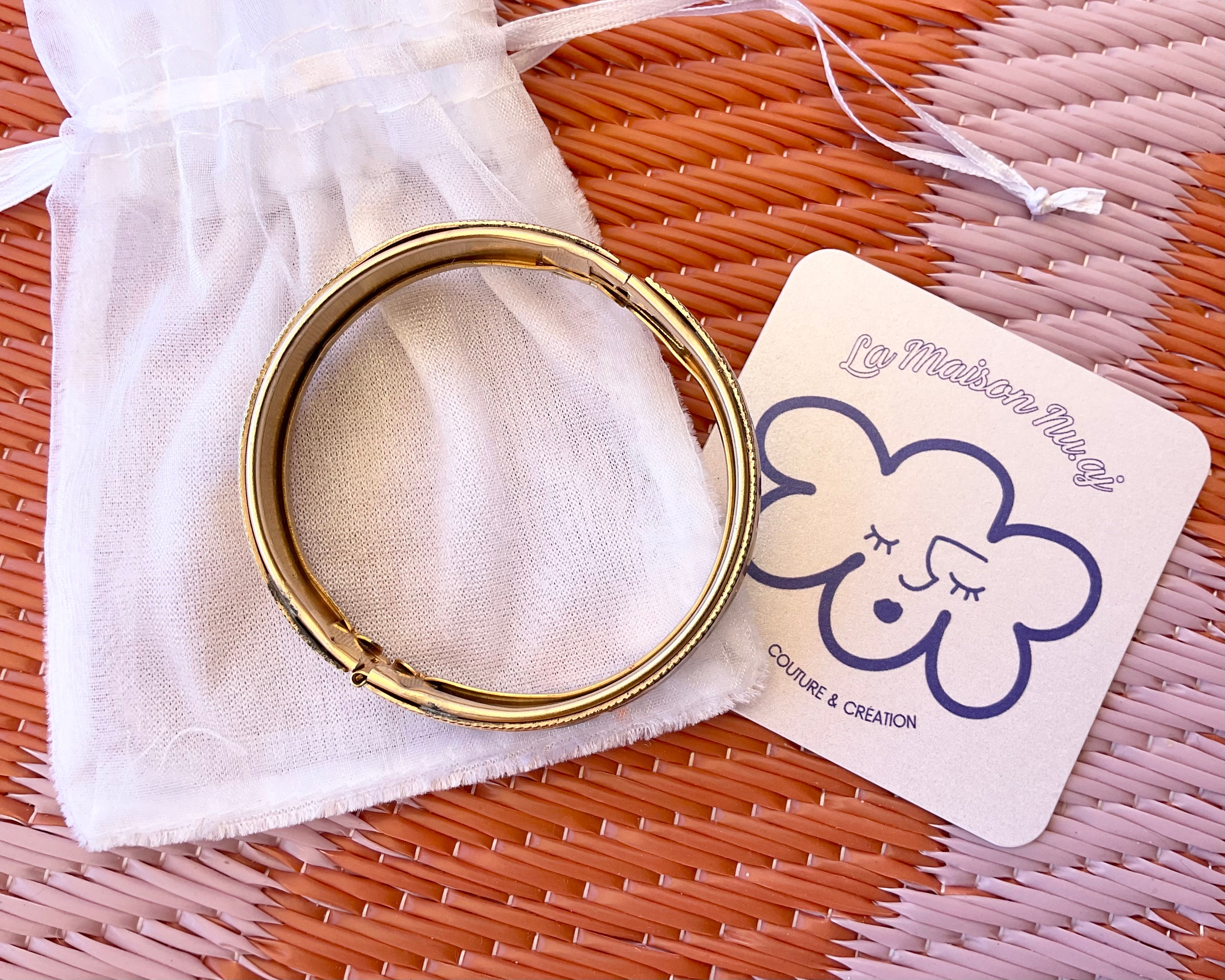 Bracelet fleuri 70’s « Janis »