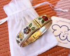 Bracelet fleuri 70’s « Janis »