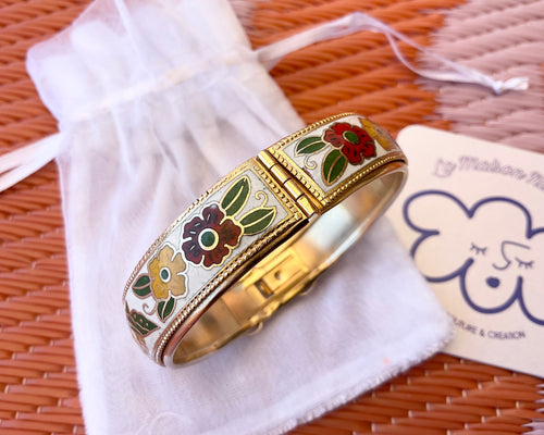 Bracelet fleuri 70’s « Janis »