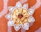 Chouchou tissu & dentelle