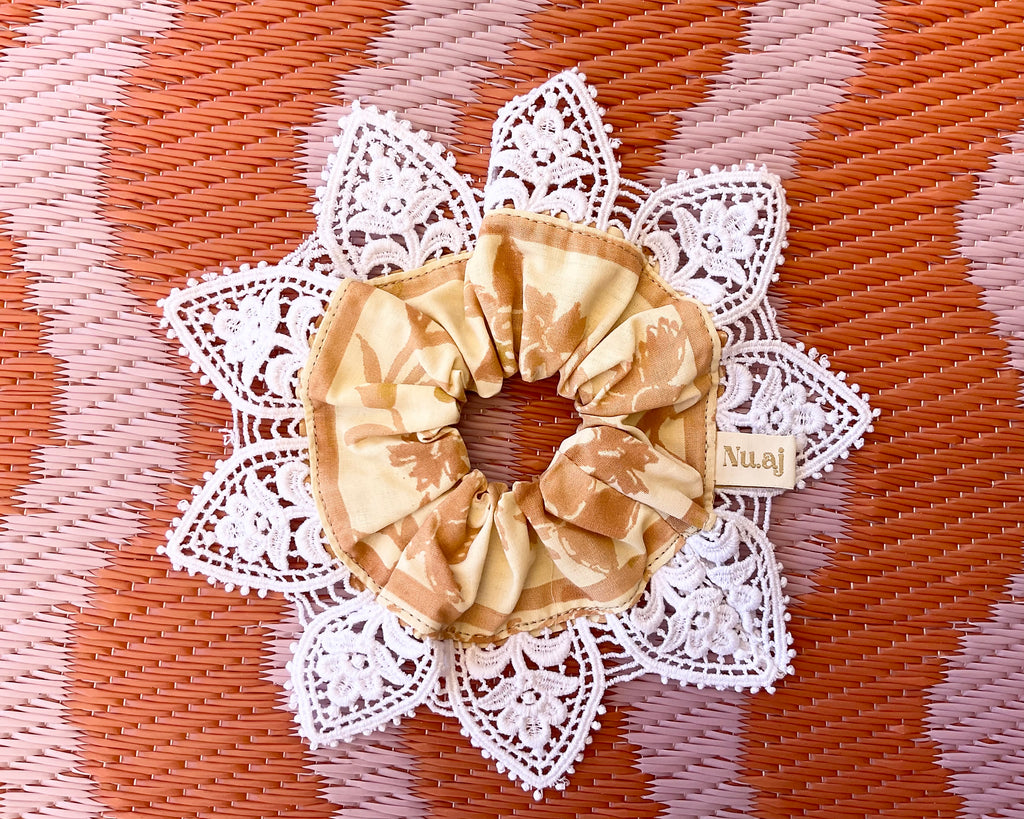 Chouchou tissu & dentelle