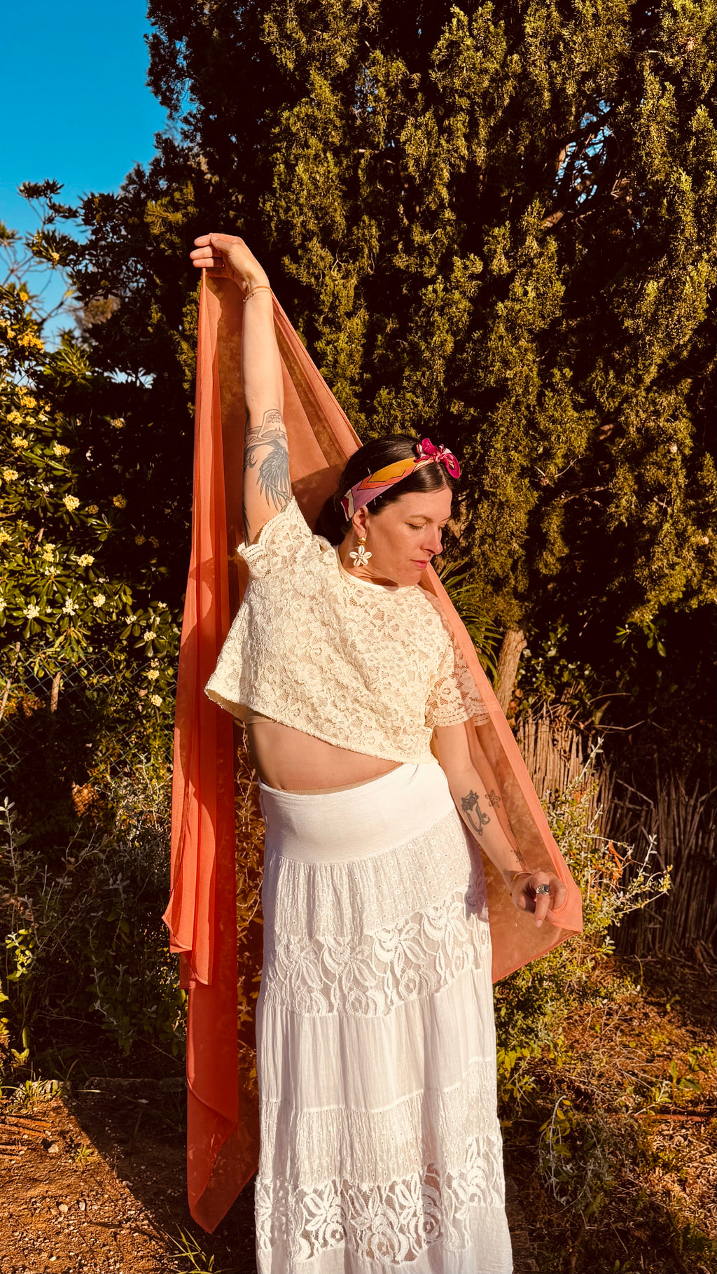 Haut en dentelle vintage « Teresa »
