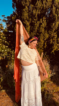 Haut en dentelle vintage « Teresa »