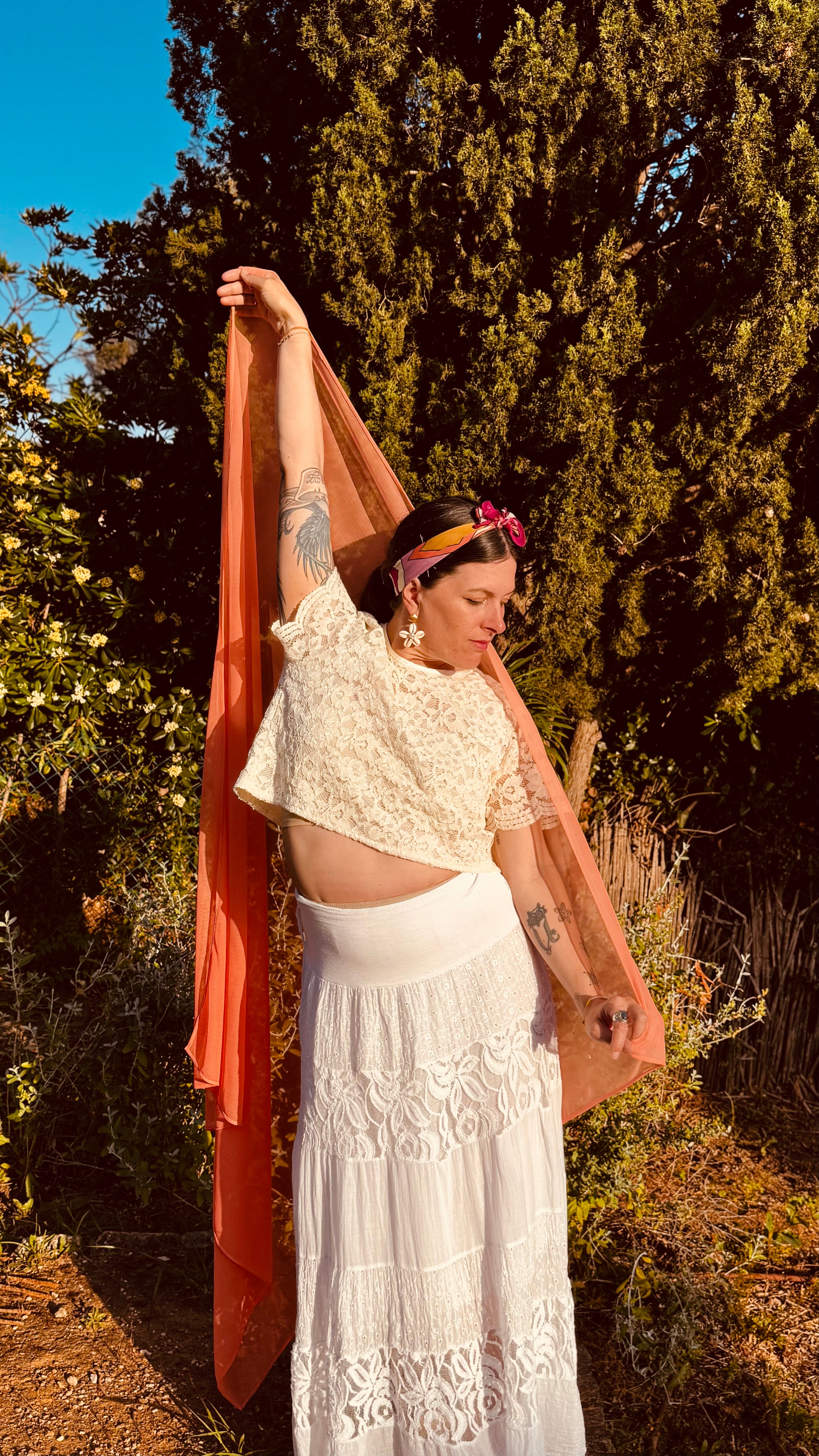 Haut en dentelle vintage « Teresa »