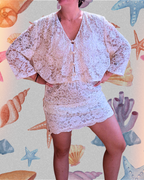 Veste en dentelle vintage « Ella »