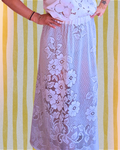 Jupe en dentelle vintage « Aloa »