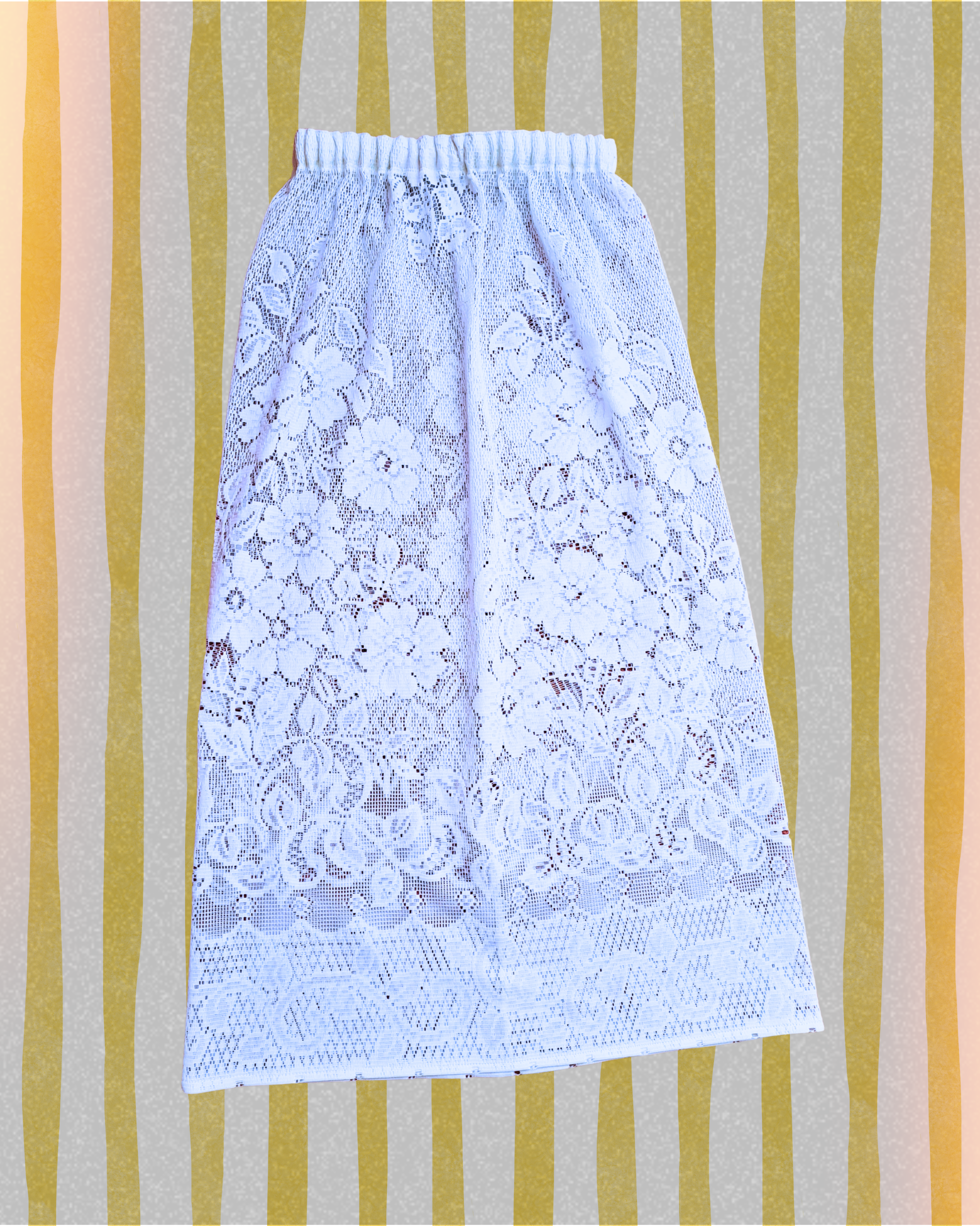 Jupe en dentelle vintage « Aloa »
