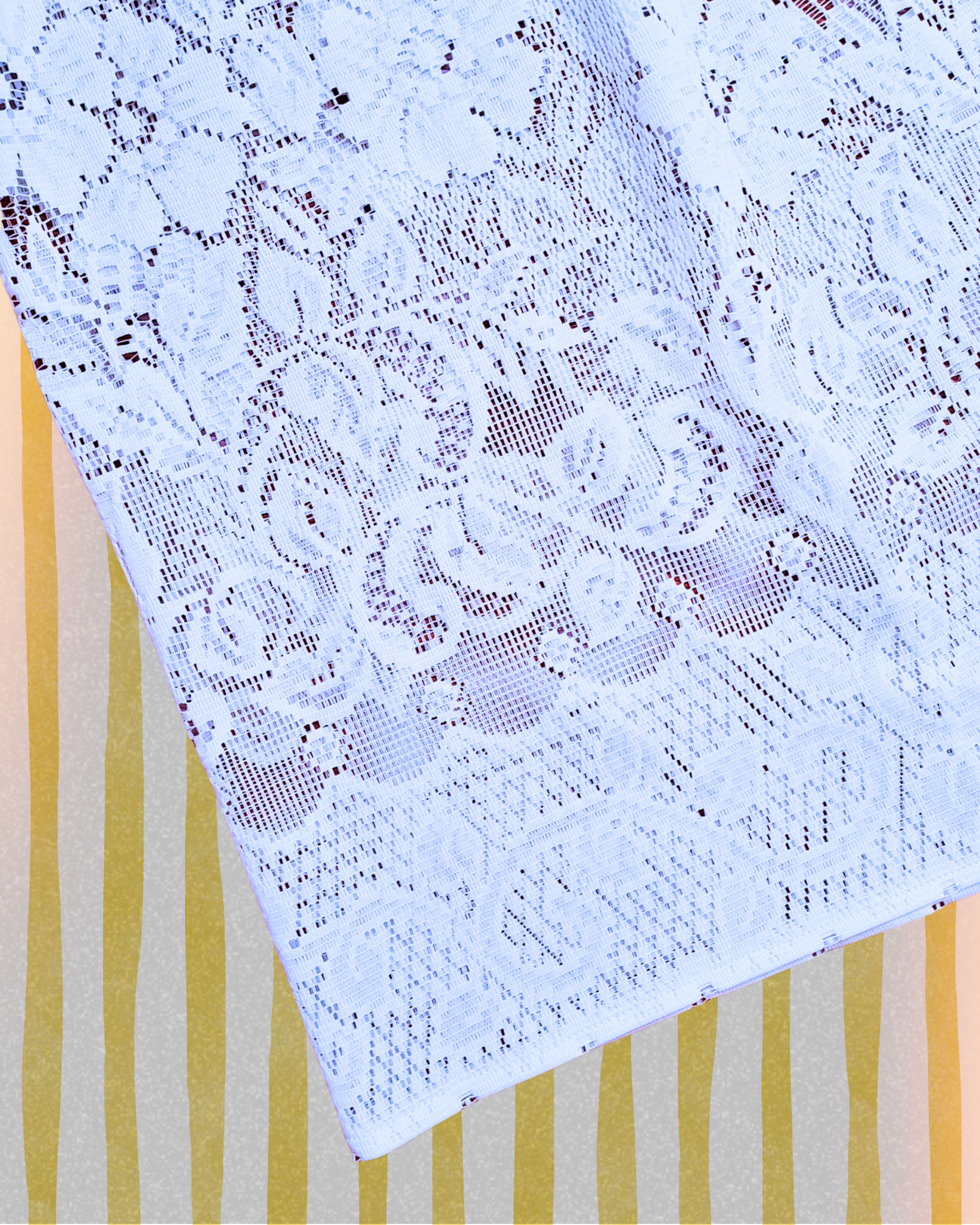 Jupe en dentelle vintage « Aloa »