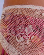 Foulard en dentelle rétro « Bohem »
